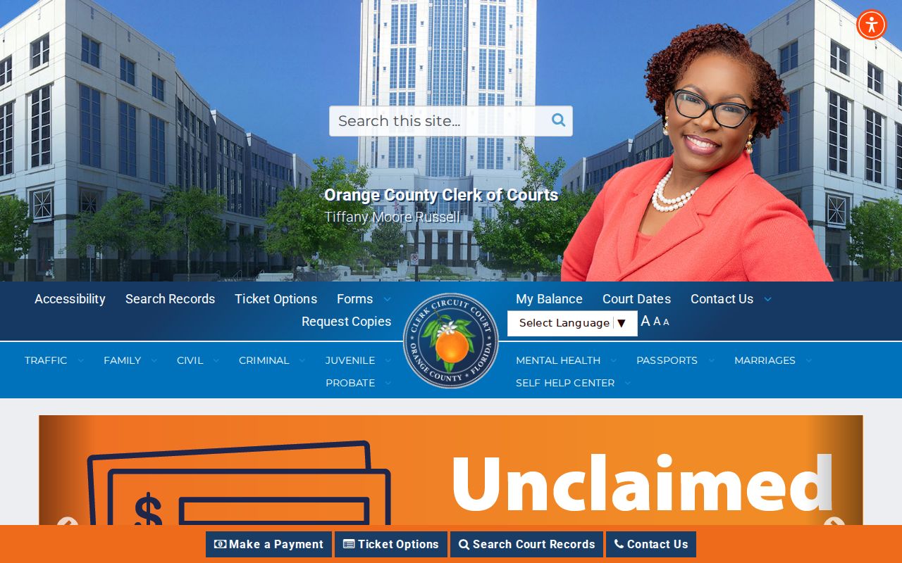 Apopka residents directory Orange County Clerk portal